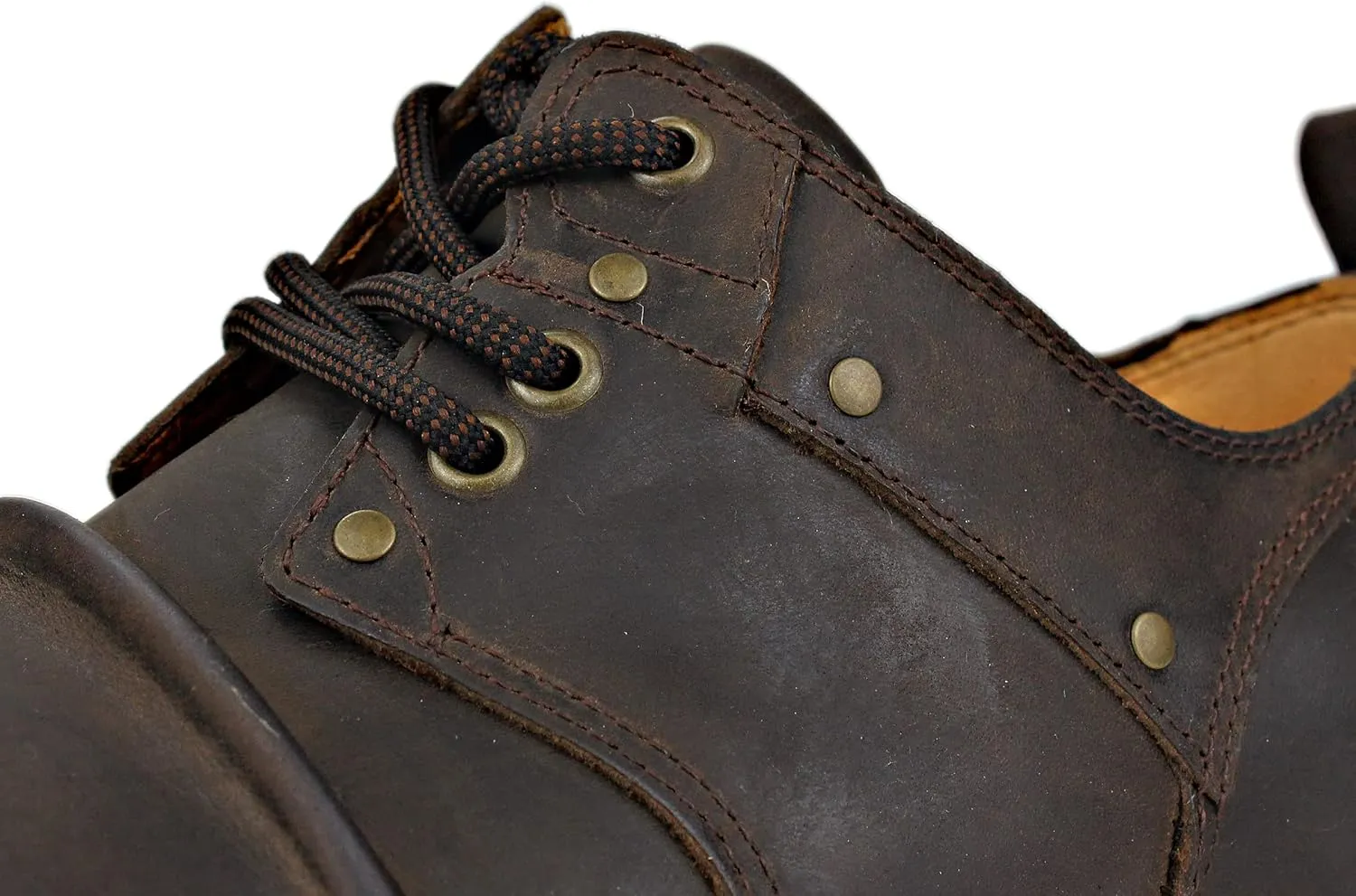Men's Chukka Boots Motorcycle Casual Leather Dress Ankle Boot for Men Fashion 6015-1-B