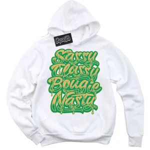 Method of Make Lucky Green 1s Sneaker Hoodie Sassy Classy Graphic