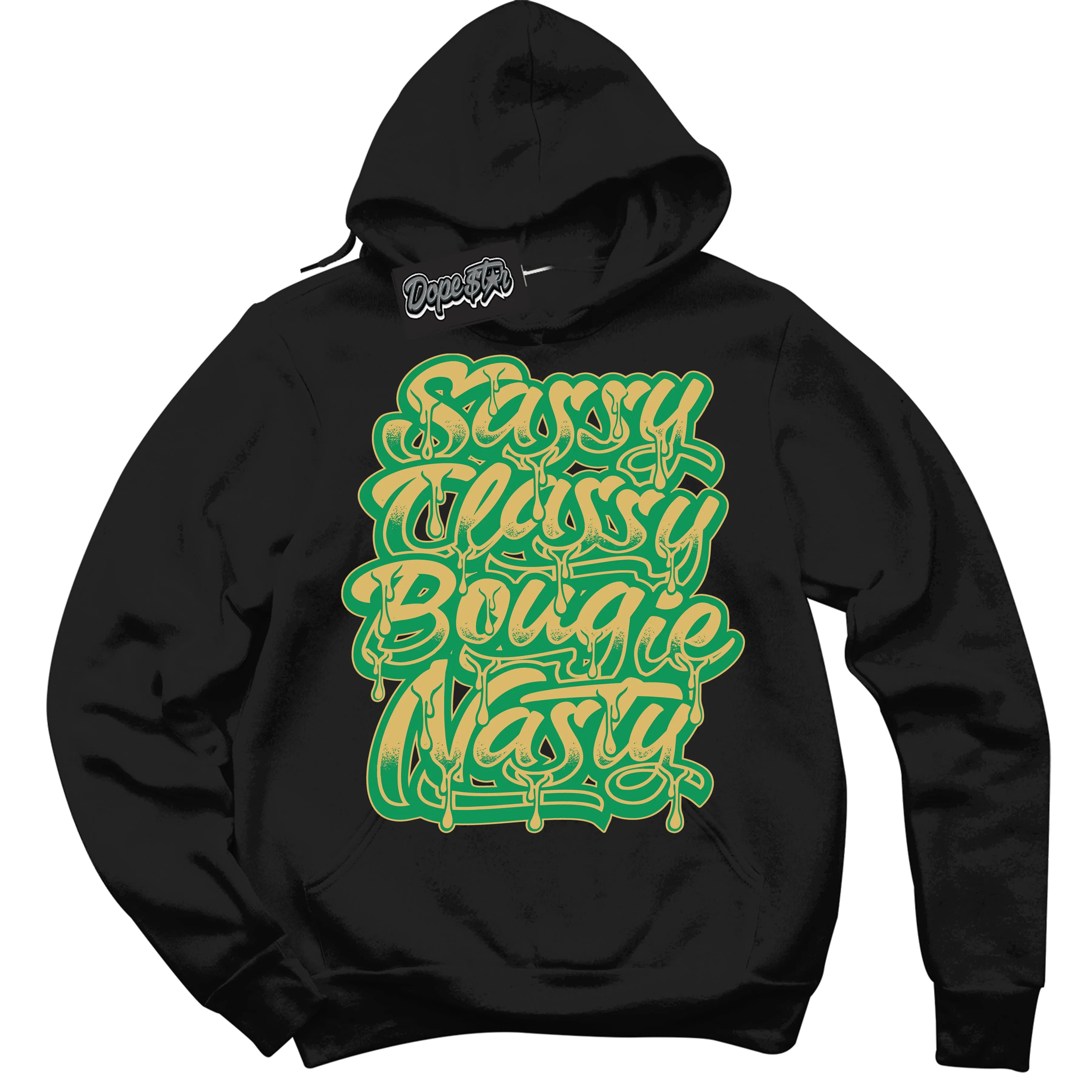 Method of Make Lucky Green 1s Sneaker Hoodie Sassy Classy Graphic