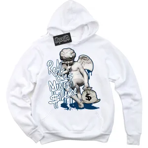 Midnight Navy 1s Sneaker Hoodie Real Ones Cherub Graphic