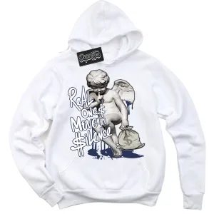 Midnight Navy 3s Sneaker Hoodie Real Ones Cherub Graphic