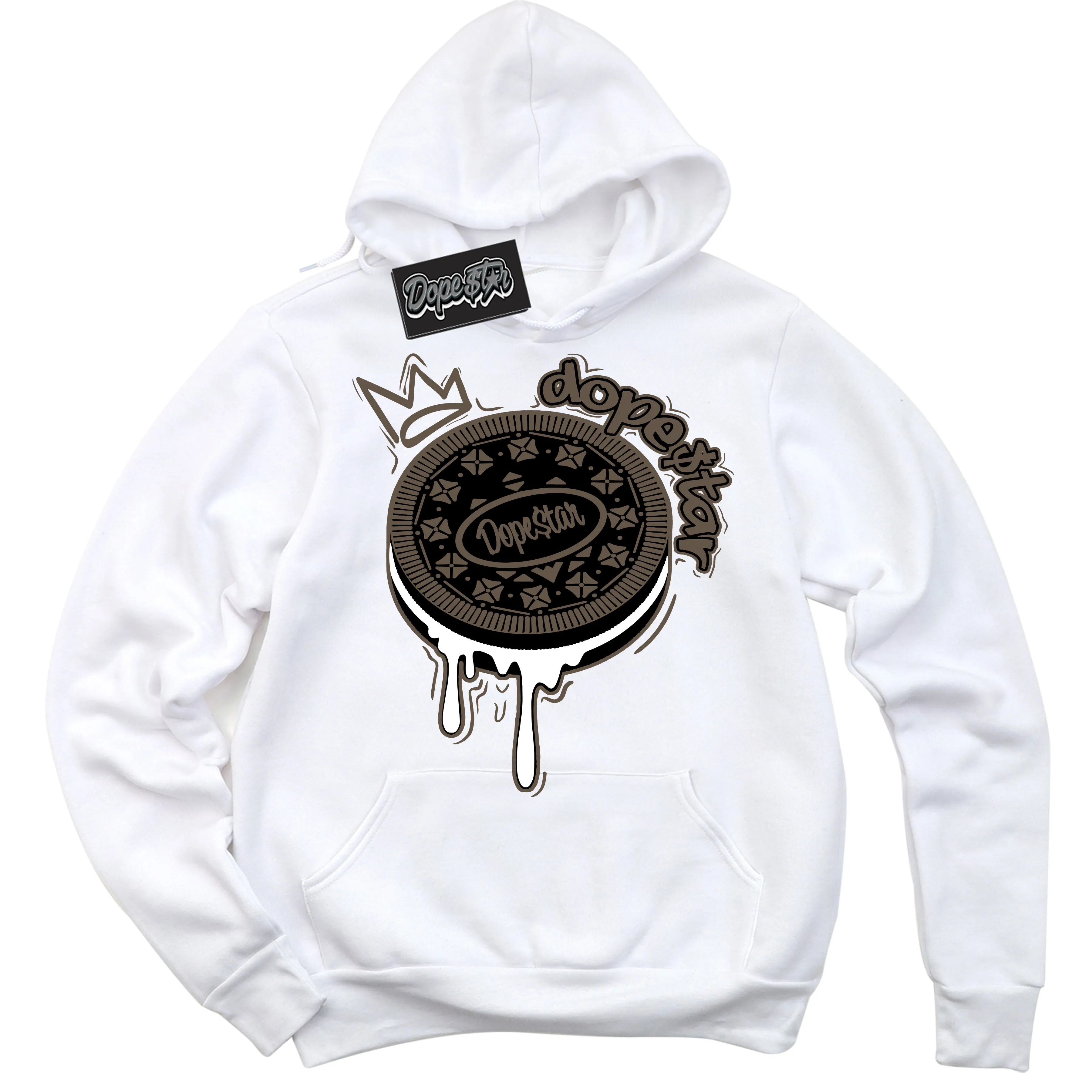 Mocha Palomino 1s Sneaker Hoodie Oreo DS Graphic