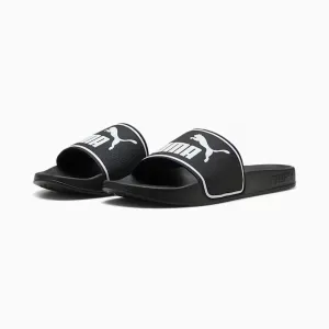 NEW Men's PUMA LEADCAT 2.0 Black White EVA Slides AUTHENTIC IN BOX