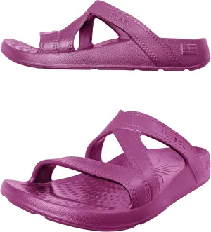 NUUSOL Women Hailey Slide, Lightweight EVASOL Foam Footwear