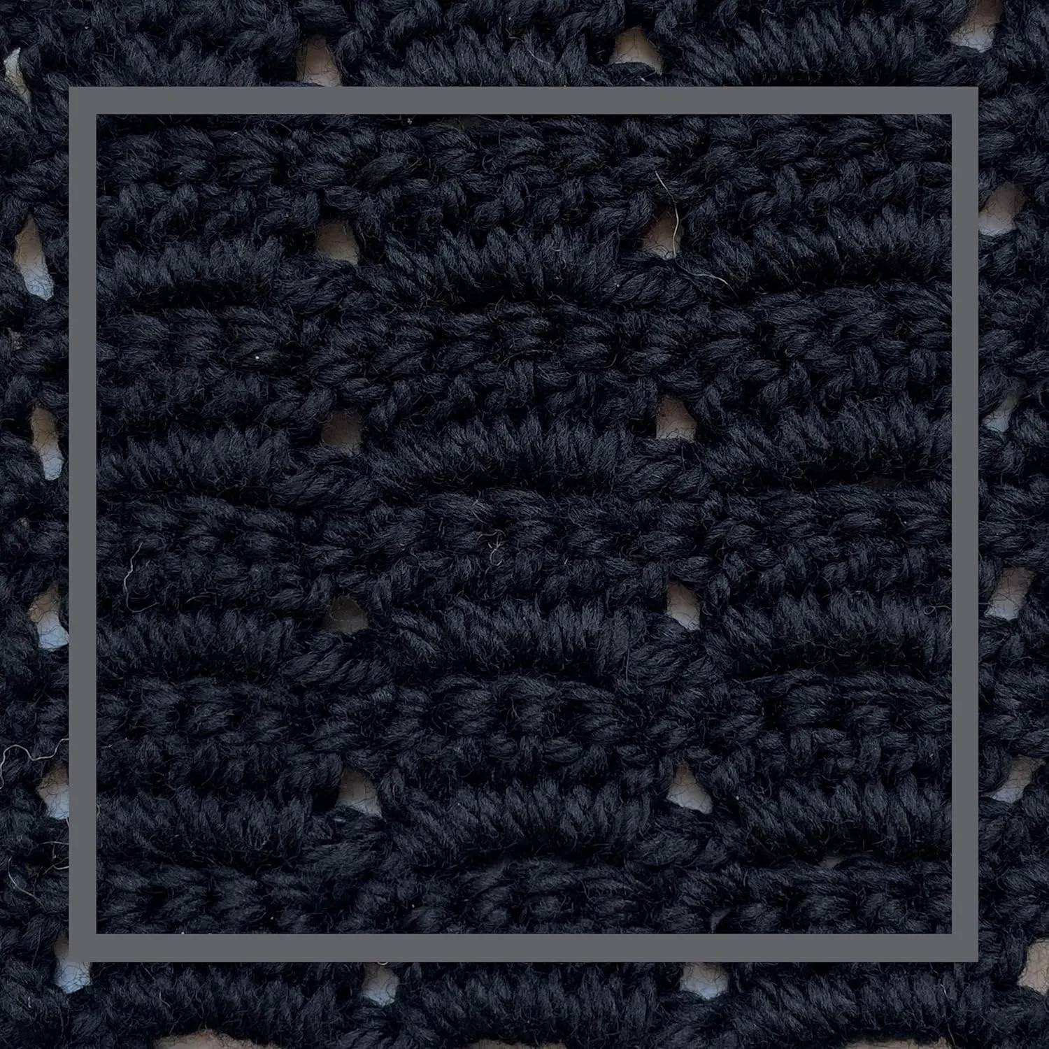 Off-The-Yak Wool Yarn for Crocheting, 3 Skeins, 360Yds/300G, Free Patterns - Wool Acrylic Blend Yarn for Knitting - #4 Medium Worsted Weight - Black Ink