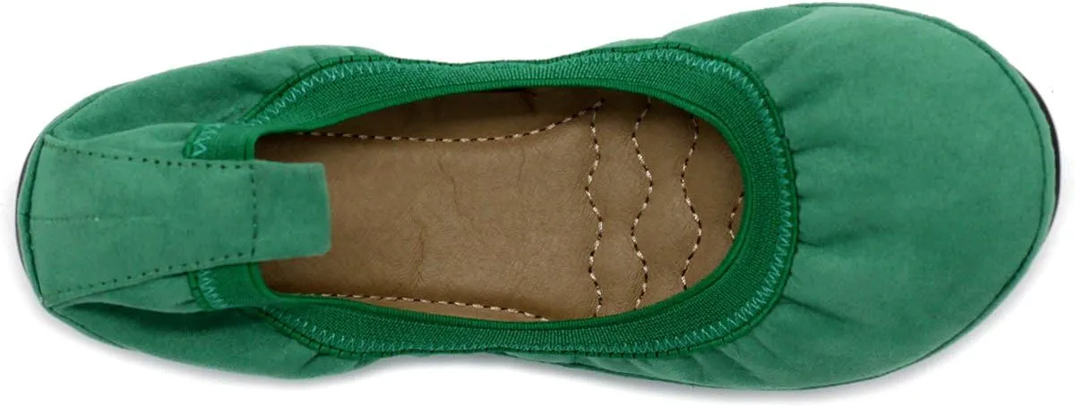 Ollio Women's Shoes Faux Suede Comfort Ballet Flat