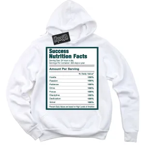 Oxidized Green 1s Sneaker Hoodie Success Nutrition Graphic
