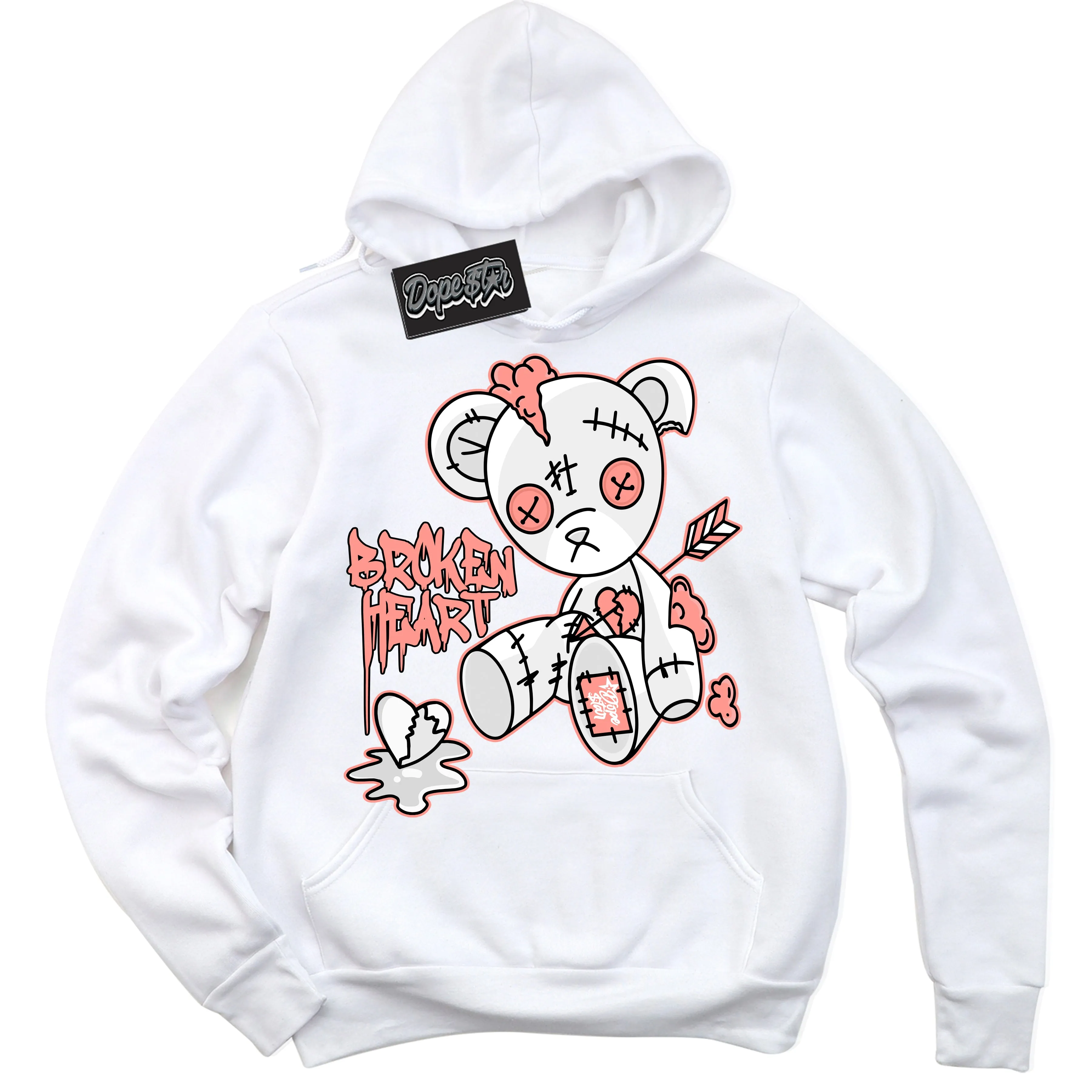 Paris Saint-Germain 1s Sneaker Hoodie Broken Heart Bear Graphic
