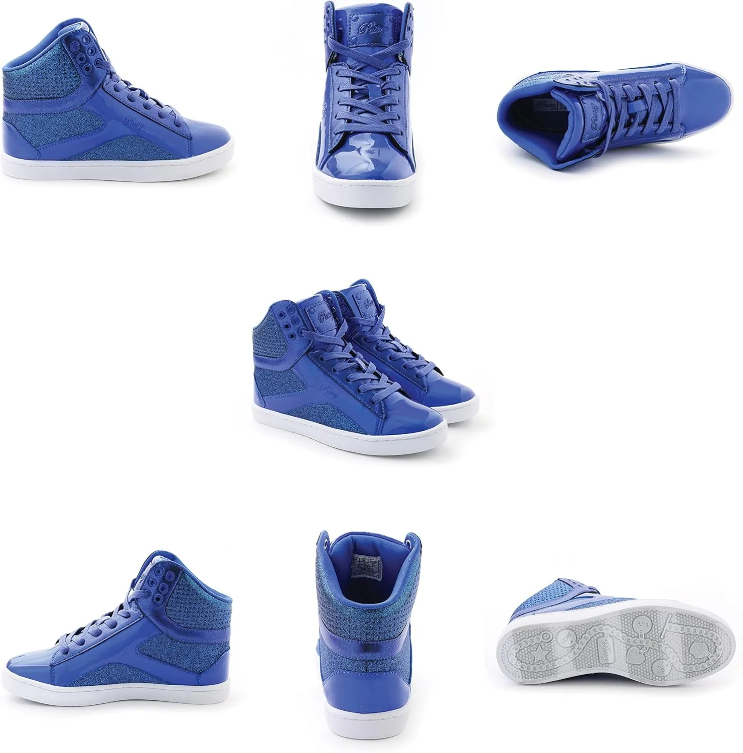 Pastry Pop Tart Glitter High-Top Sneaker & Dance Shoe for Women