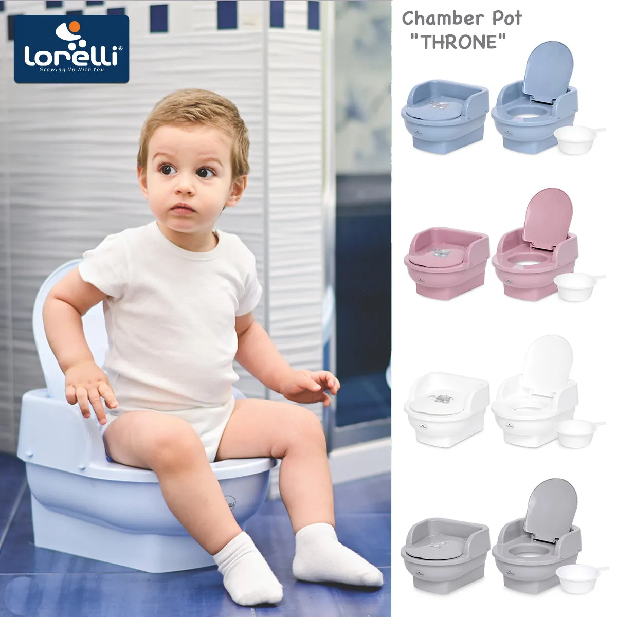Potty  - Chamber Pot "THRONE"