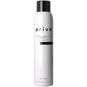 Privé Shining Weightless Amplifier Hair Mousse - Volumizing Mousse for Hair Volume with Bamboo & Green Tea for Root Lift, Shine & Strength - Helps Add Body to Dull, Flat Strands (6.85 oz)