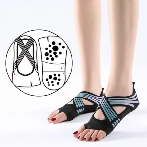Professional Non-Slip Gym Yoga Shoes Flat Soft Anti-Slip Sole Ballet Fitness Dance Shoes Pilates Yoga Shoes Socks