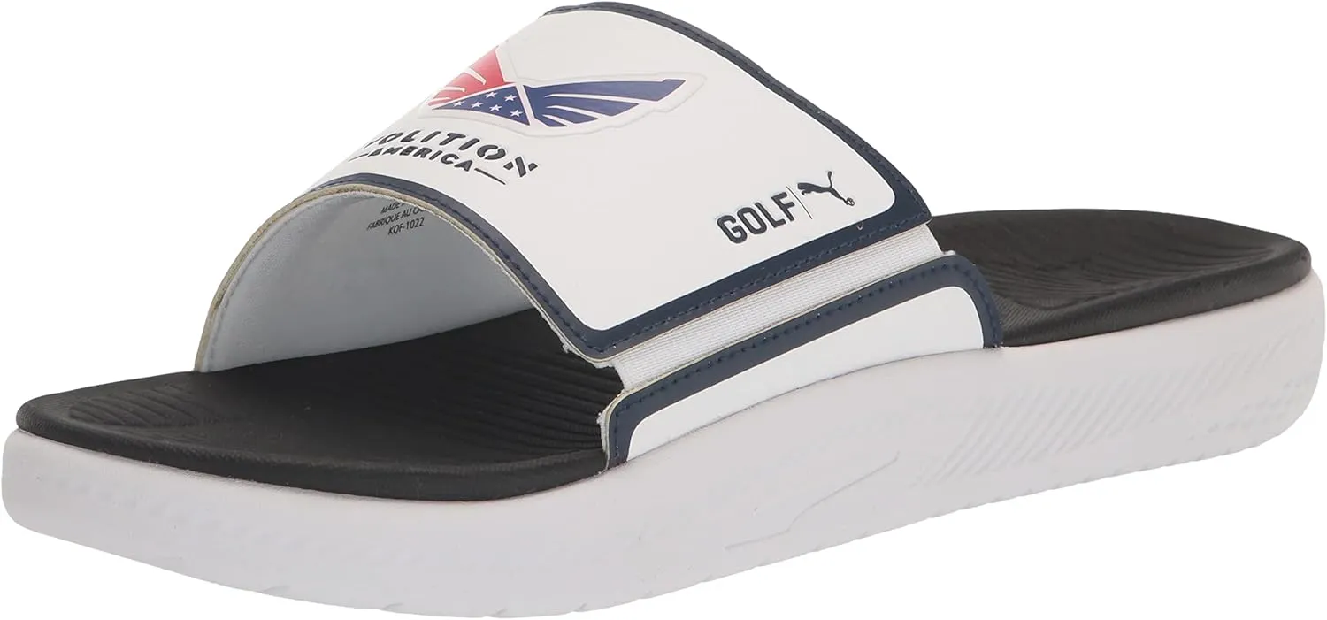 Puma 378339016 Gs-Softride Slide Volition Puma White-Puma Navy-Ski Patro 6 Mens