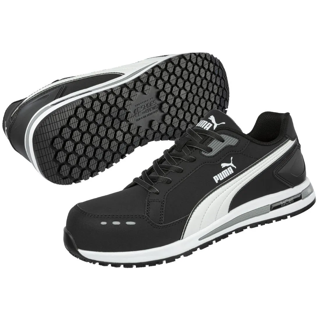 Puma Airtwist Safety Trainer Black & White  42