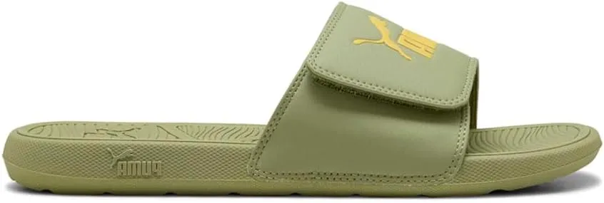 PUMA Mens Cool Cat 2.0 V Slide Casual Sandals Casual - Green - Size 8 M