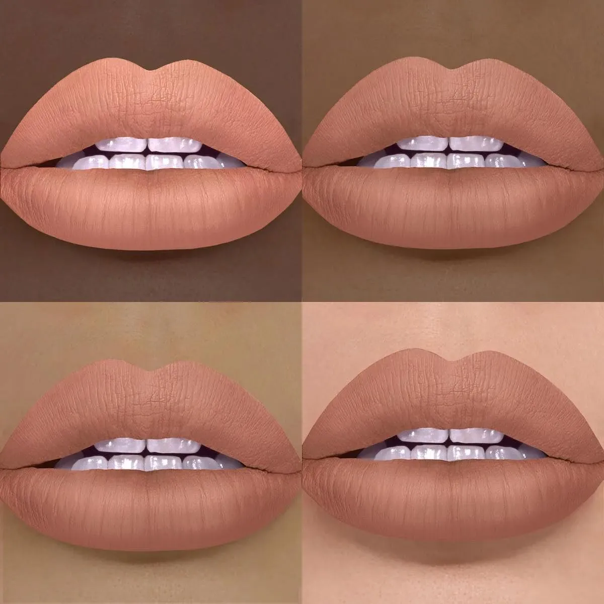 PUZZLE Lip Stain | Matte Finish, Long-Lasting, Buildable, Bold, Waterproof, Weightless, Cruelty-Free, Vegan, Paraben-Free, High Pigment Color (Free Zone | Soft Beige)