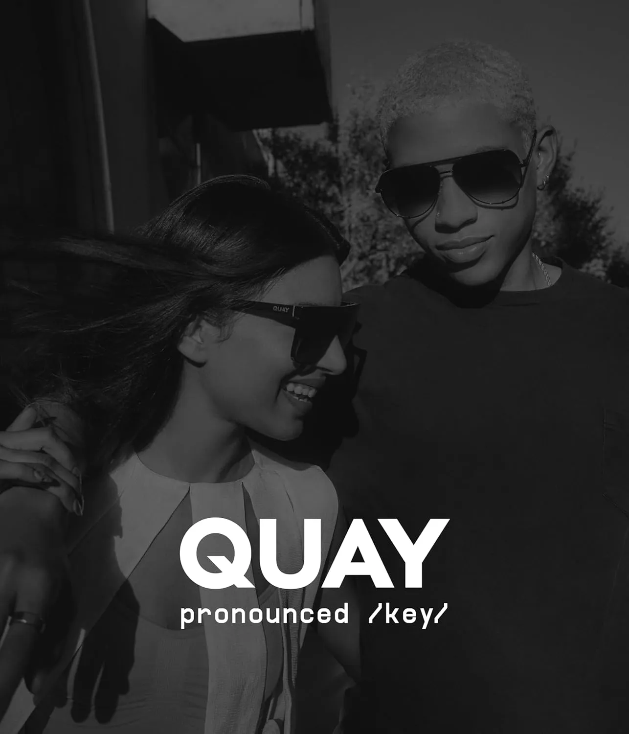 Quay - Womens Sunglasses, Round Lenses with UV Protection, Oversized Sunglasses (Main Character)