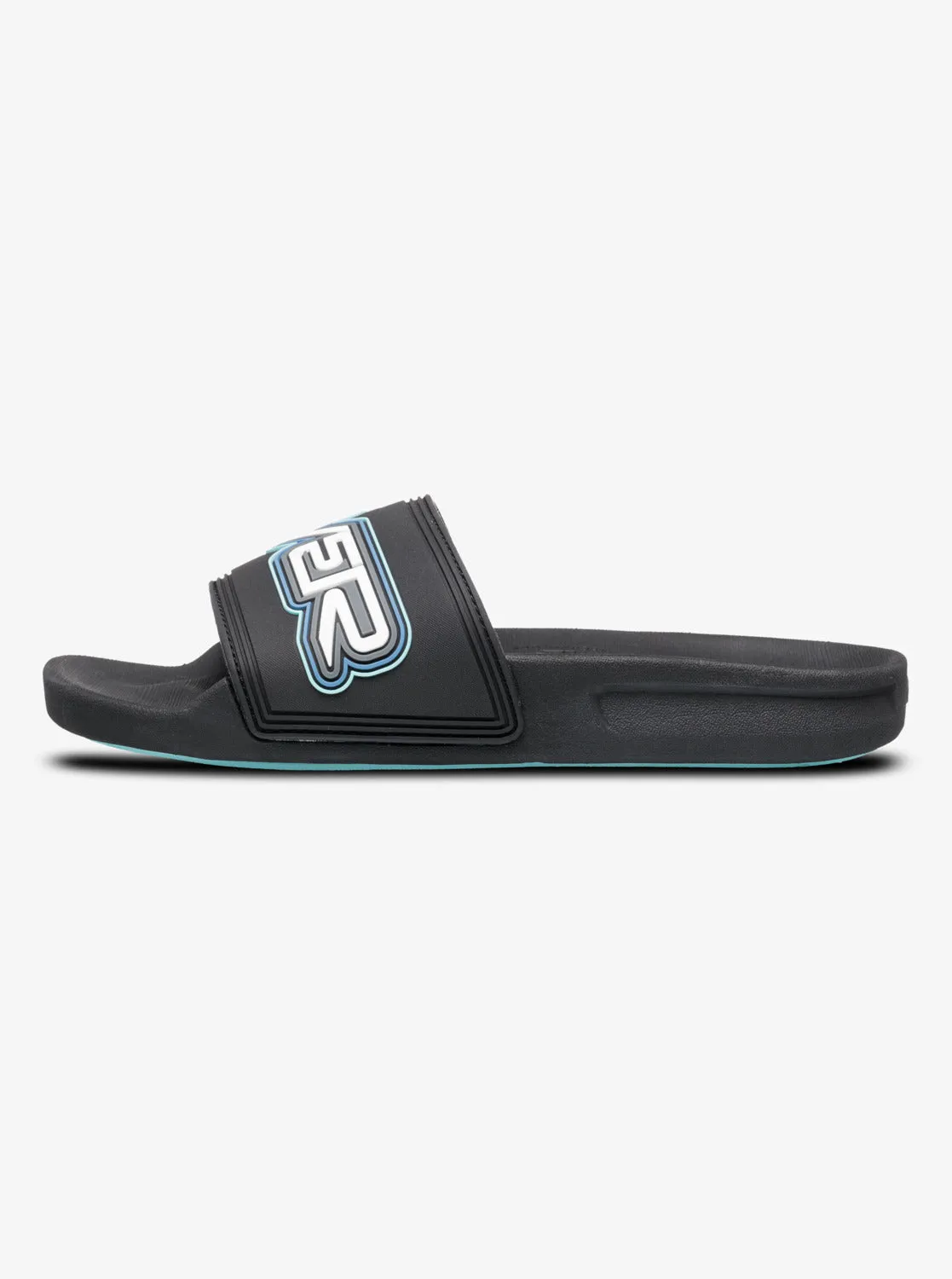 Quiksilver Kids' Rivi Slider Sandals Black 3 AQBL100595-KVJ3