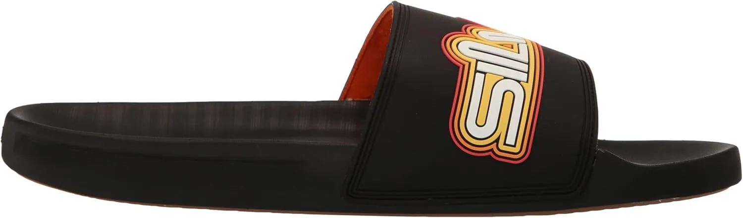 Quiksilver Men's Rivi Wordmark Ii Slide Sandal