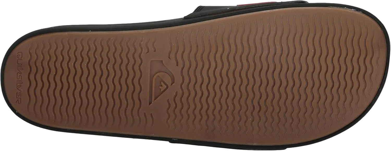 Quiksilver Men's Rivi Wordmark Ii Slide Sandal