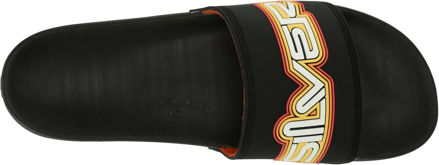 Quiksilver Men's Rivi Wordmark Ii Slide Sandal
