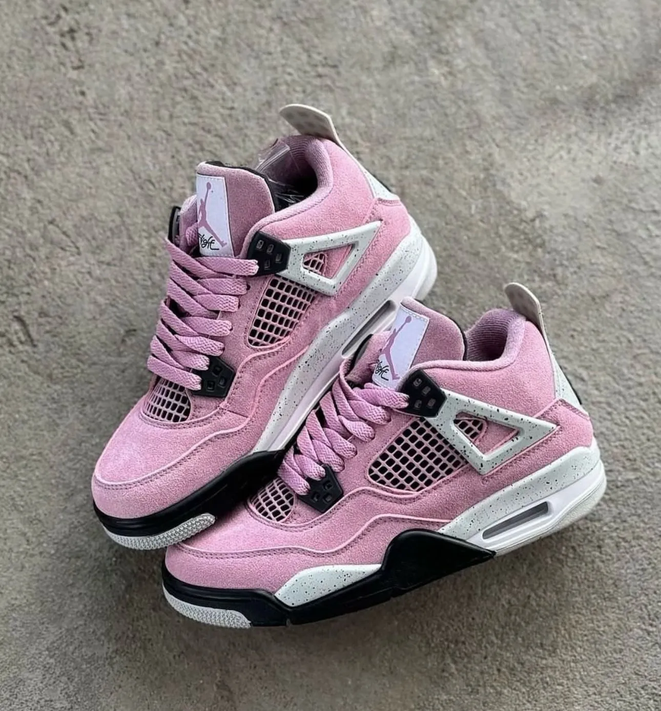 "Nike Air Jordan 4 Orchid – Bold Style, Premium Comfort, Limited Edition!''