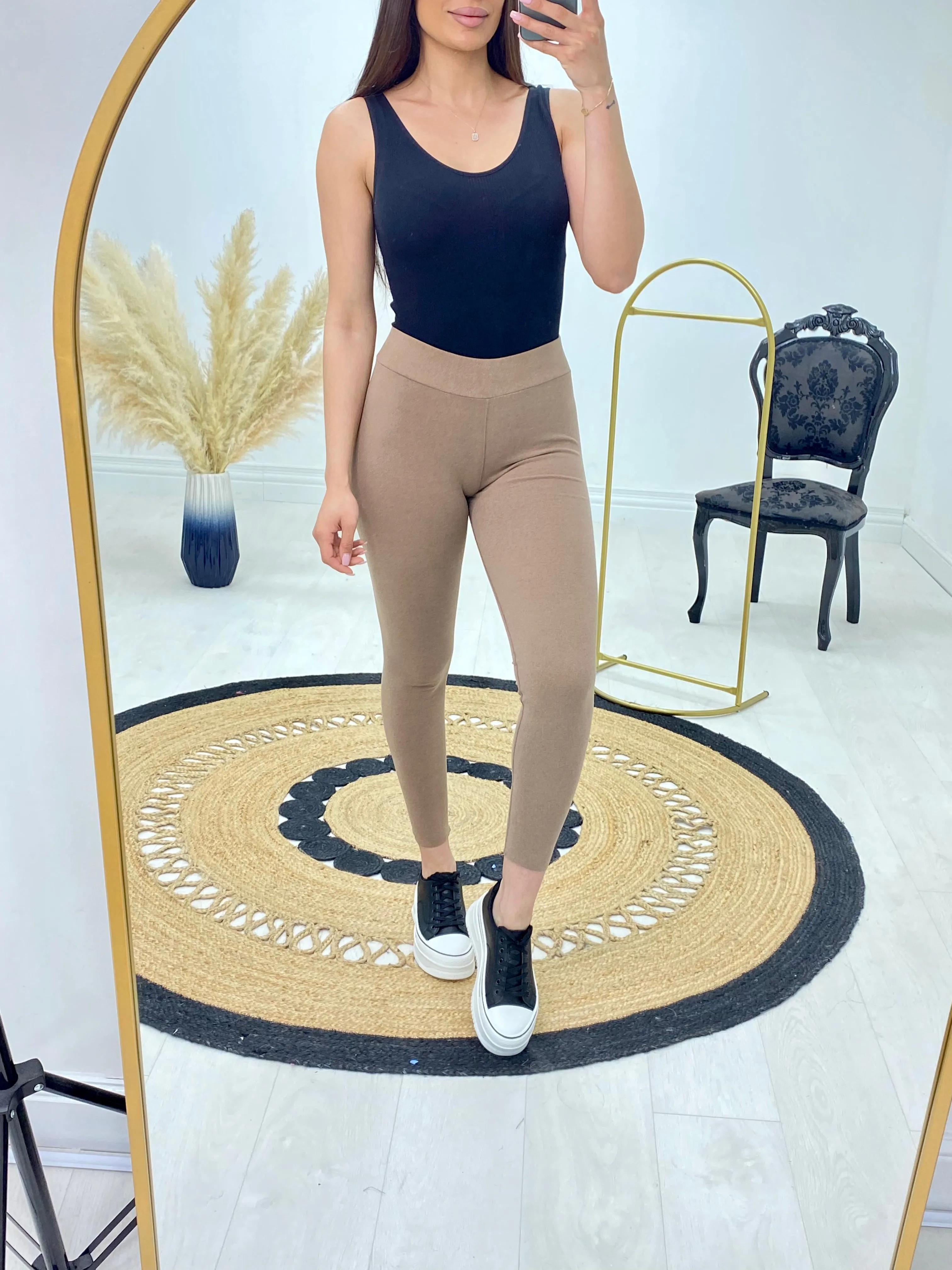 Reanne Mocha Super Soft Leggings