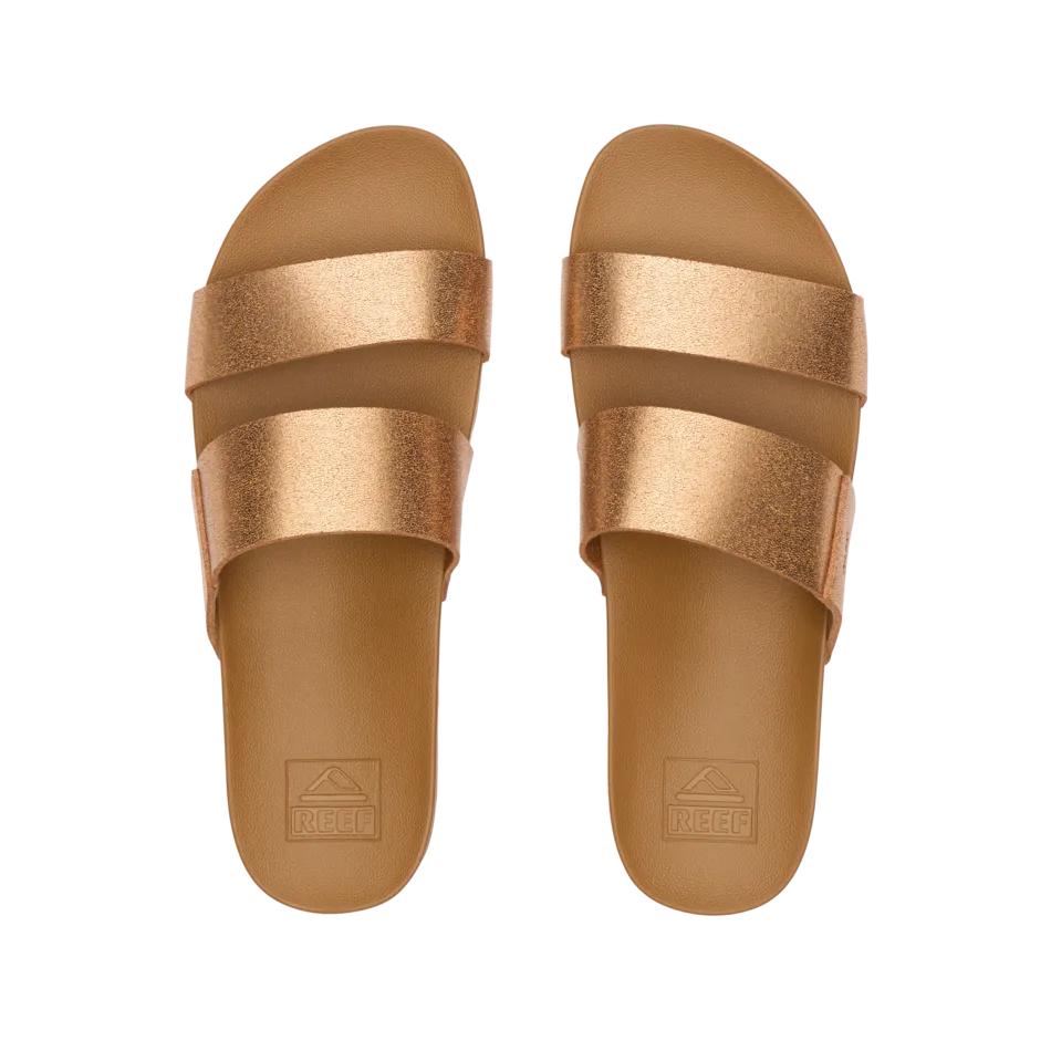 REEF Cushion Vista Sandal-Copper/Tan