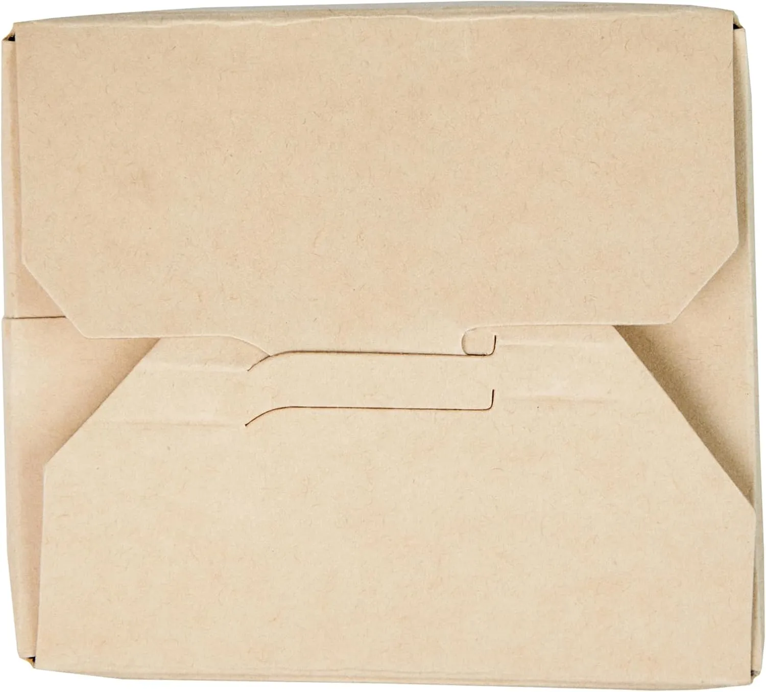 Restaurantware Sustain 16 Ounce Sturdy Paper Take Out Boxes, 50 Disposable Take Out Food Containers - With PLA lining, Compostable, Bamboo Paper Containers, Built-In Tab-Lock Cover, Greaseproof