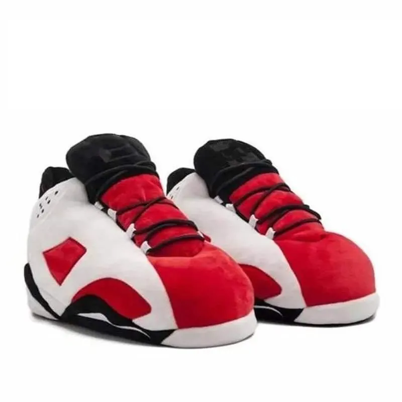 Retro 6 Carmine Slippers