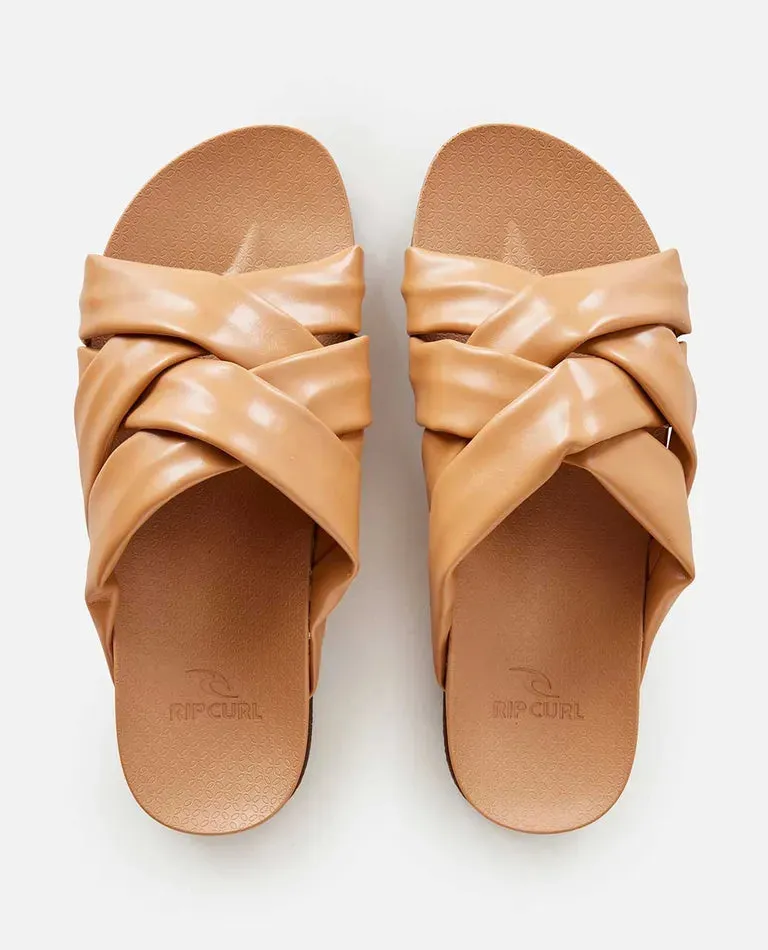 RIPCURL SLIDE - SUNSET SESSIONS SLIDE / TAN