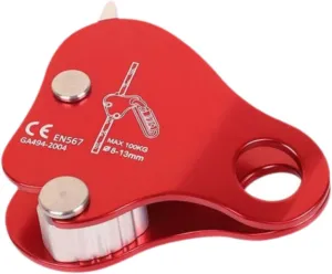 Rope Grab Protection Rope Gear Adjuster Falling Arrester for Rocking Outward Bound Training Rappelling Exploring Work