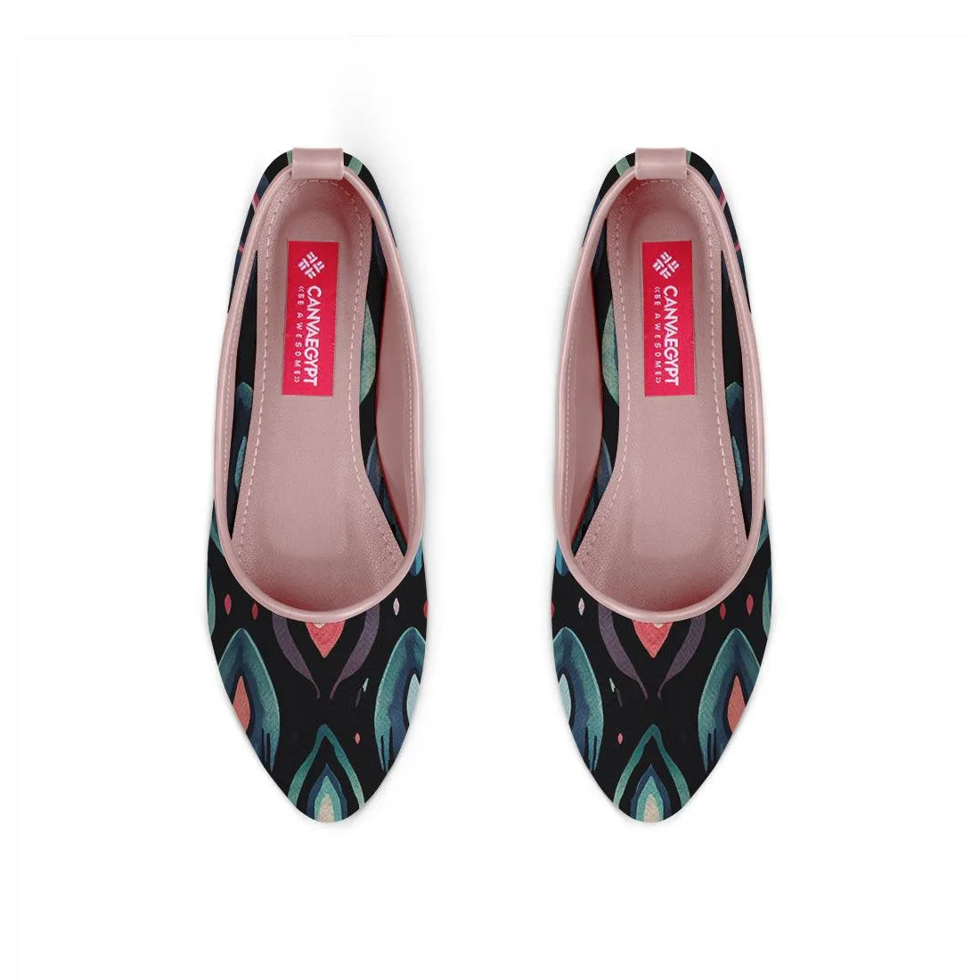 Rose Round Toe Shoe Aquatic