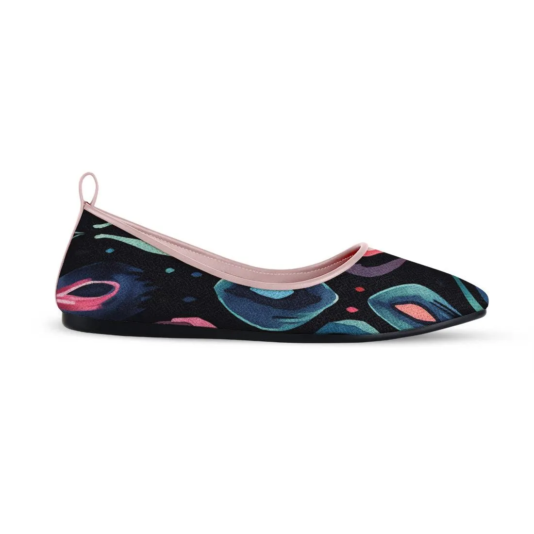 Rose Round Toe Shoe Aquatic