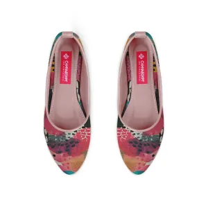 Rose Round Toe Shoe Brush