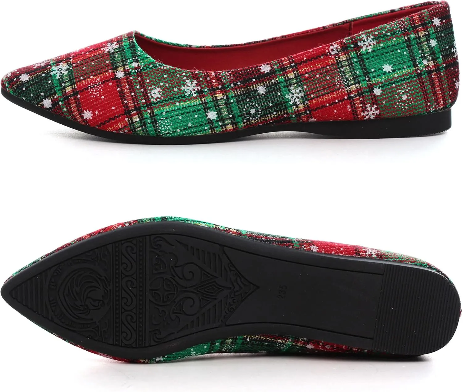 SAILING LU Ballet Flat for Women Candy Color Round Toe Soft Dressy Flats Shoes Wear to Work Slip On Moccasins