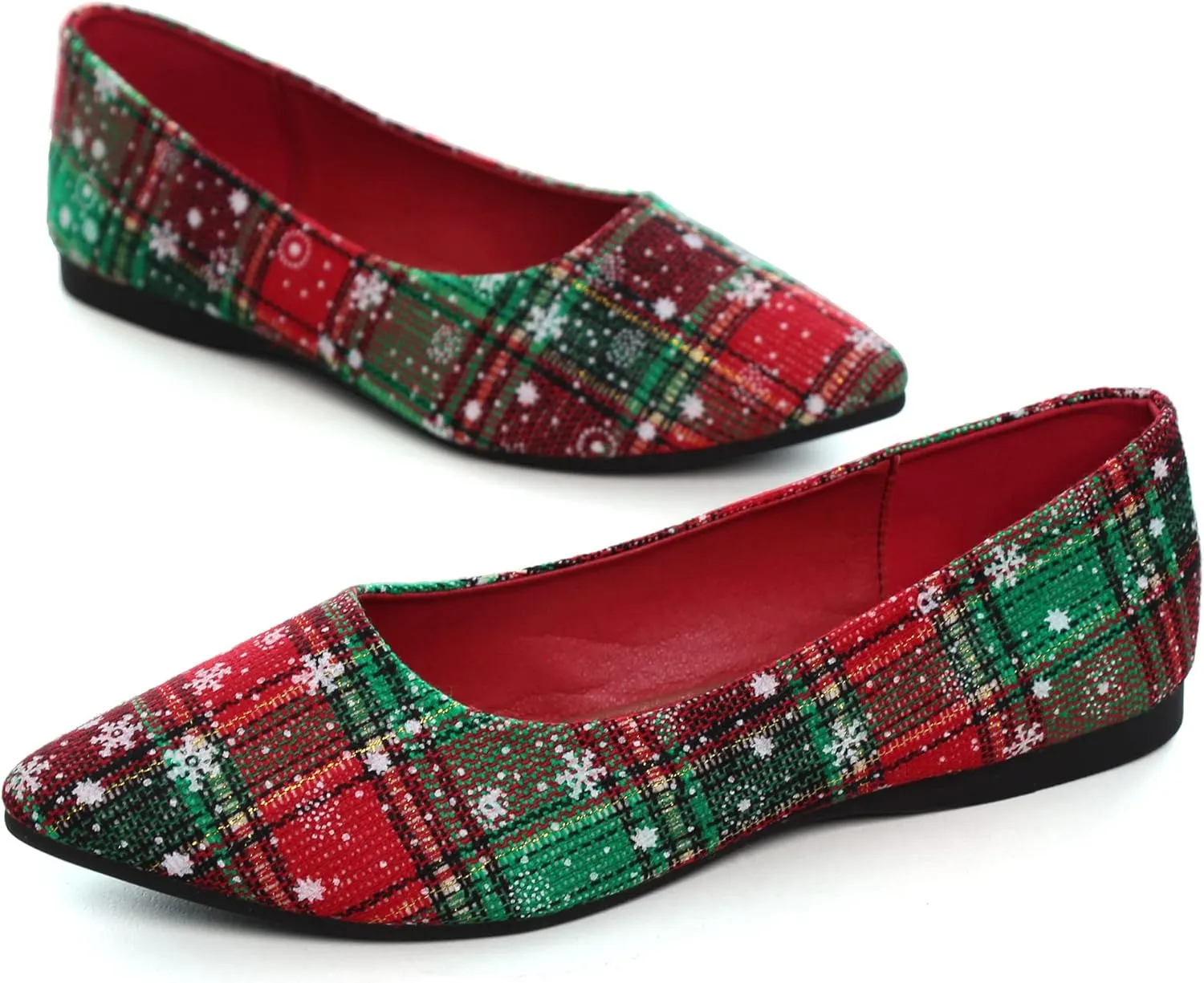 SAILING LU Ballet Flat for Women Candy Color Round Toe Soft Dressy Flats Shoes Wear to Work Slip On Moccasins