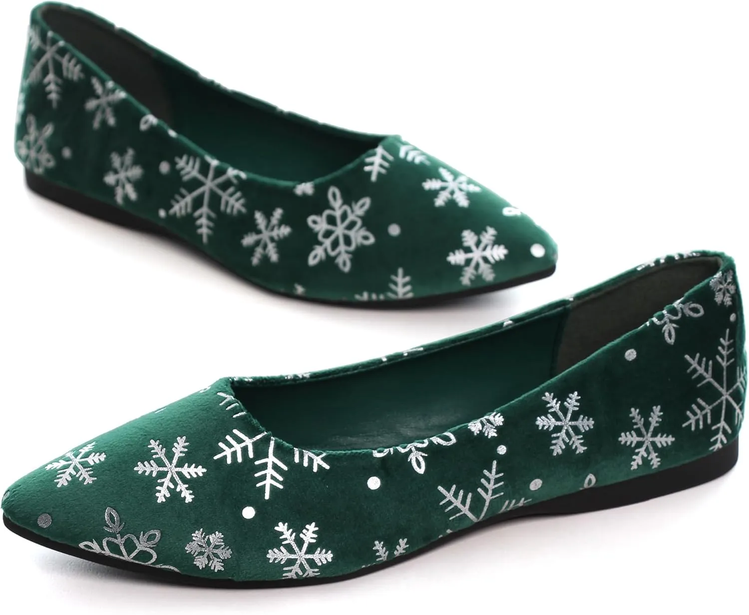 SAILING LU Ballet Flat for Women Candy Color Round Toe Soft Dressy Flats Shoes Wear to Work Slip On Moccasins