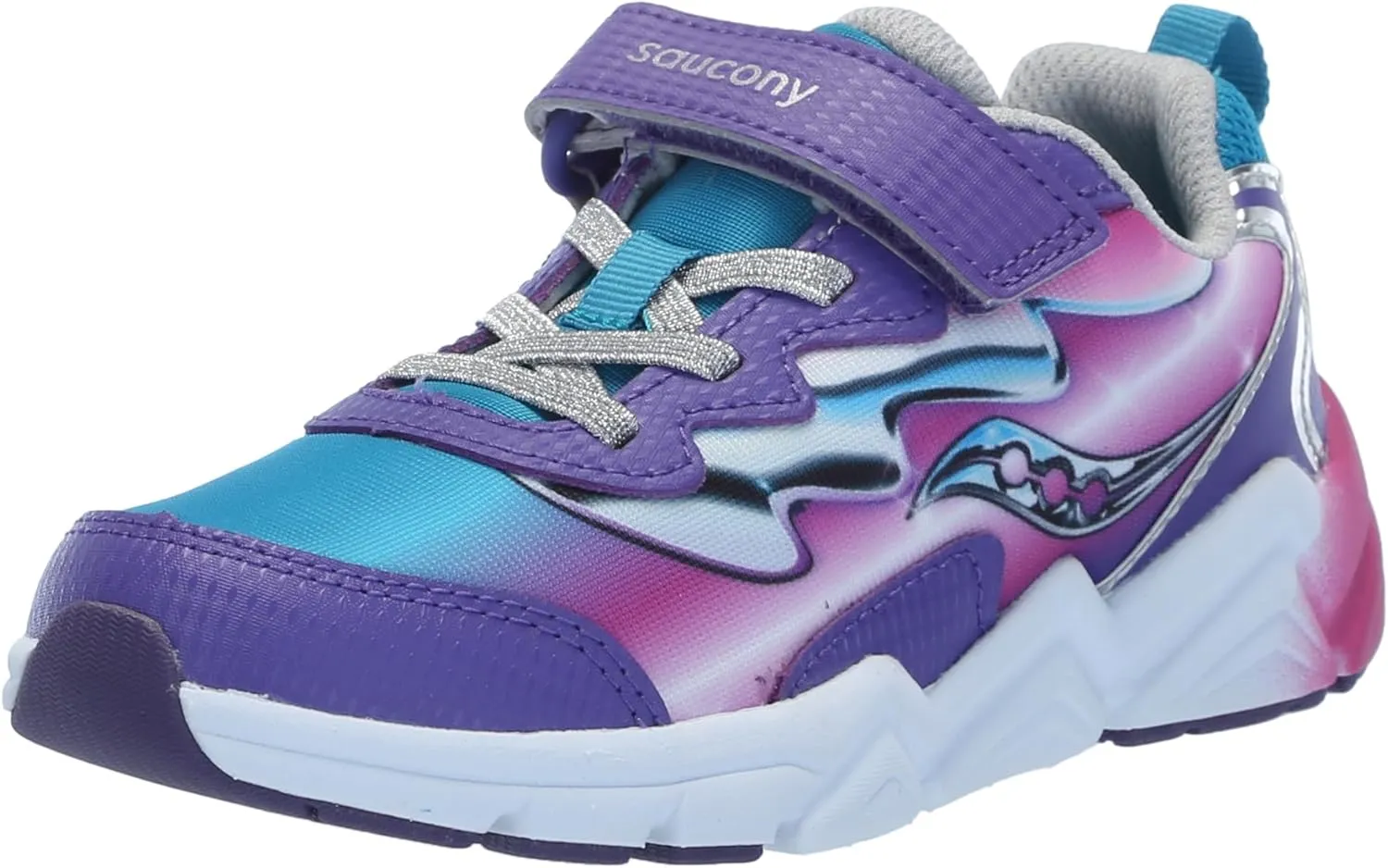 Saucony Unisex-Child Flash Alternative Closure 3.0 Sneaker