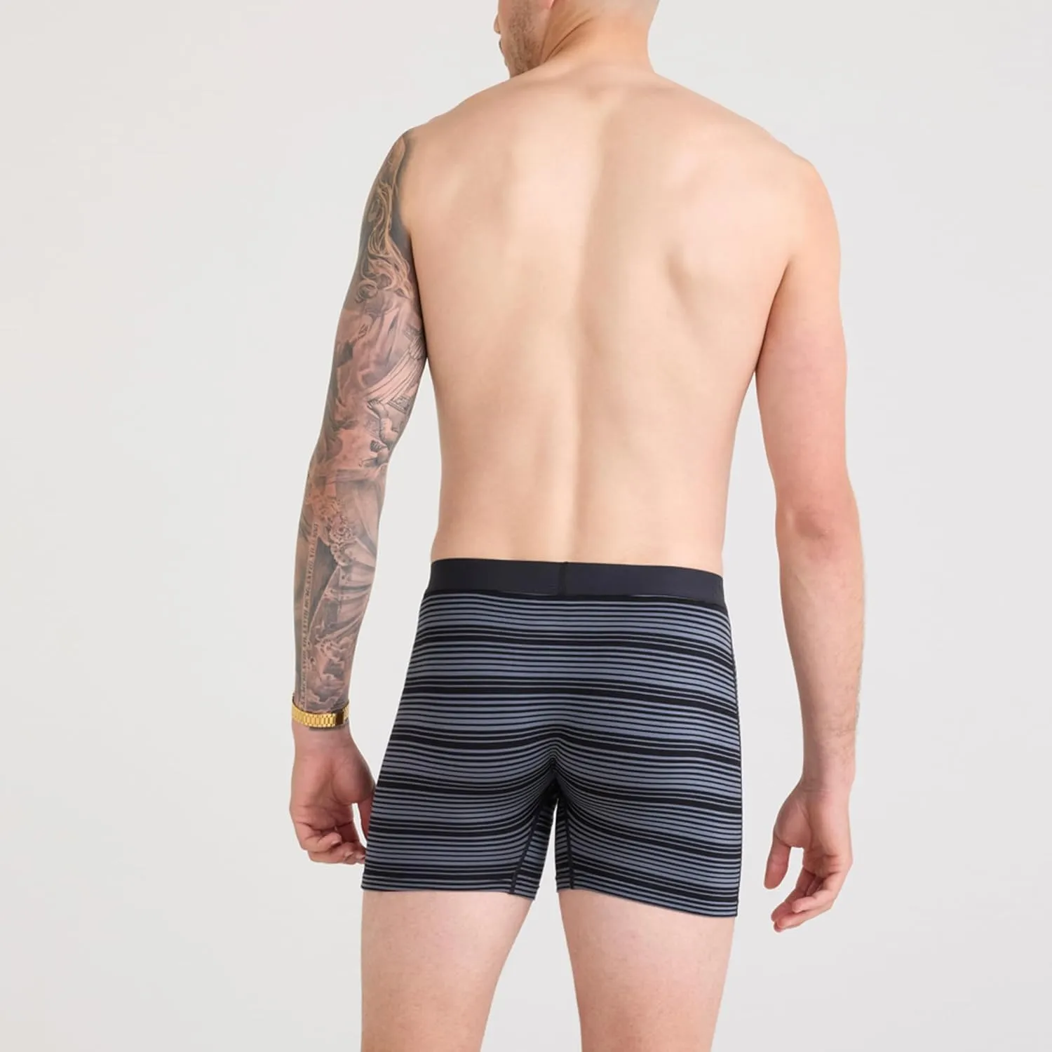 SAXX Underwear Co. Men's Underwear with Pouch Ultra Super Soft Boxer Brief Fly 3Pk