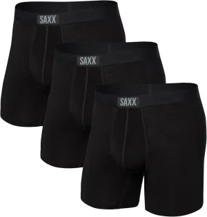SAXX Underwear Co. Men's Underwear with Pouch Ultra Super Soft Boxer Brief Fly 3Pk