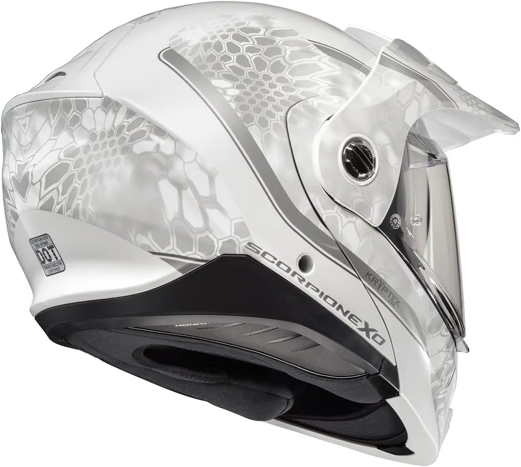 ScorpionEXO AT960 Modular Adventure Street Adult Motorcycle Helmet with Bluetooth Ready Speaker Pockets DOT ECE Approved (Kryptek Wraith Medium)
