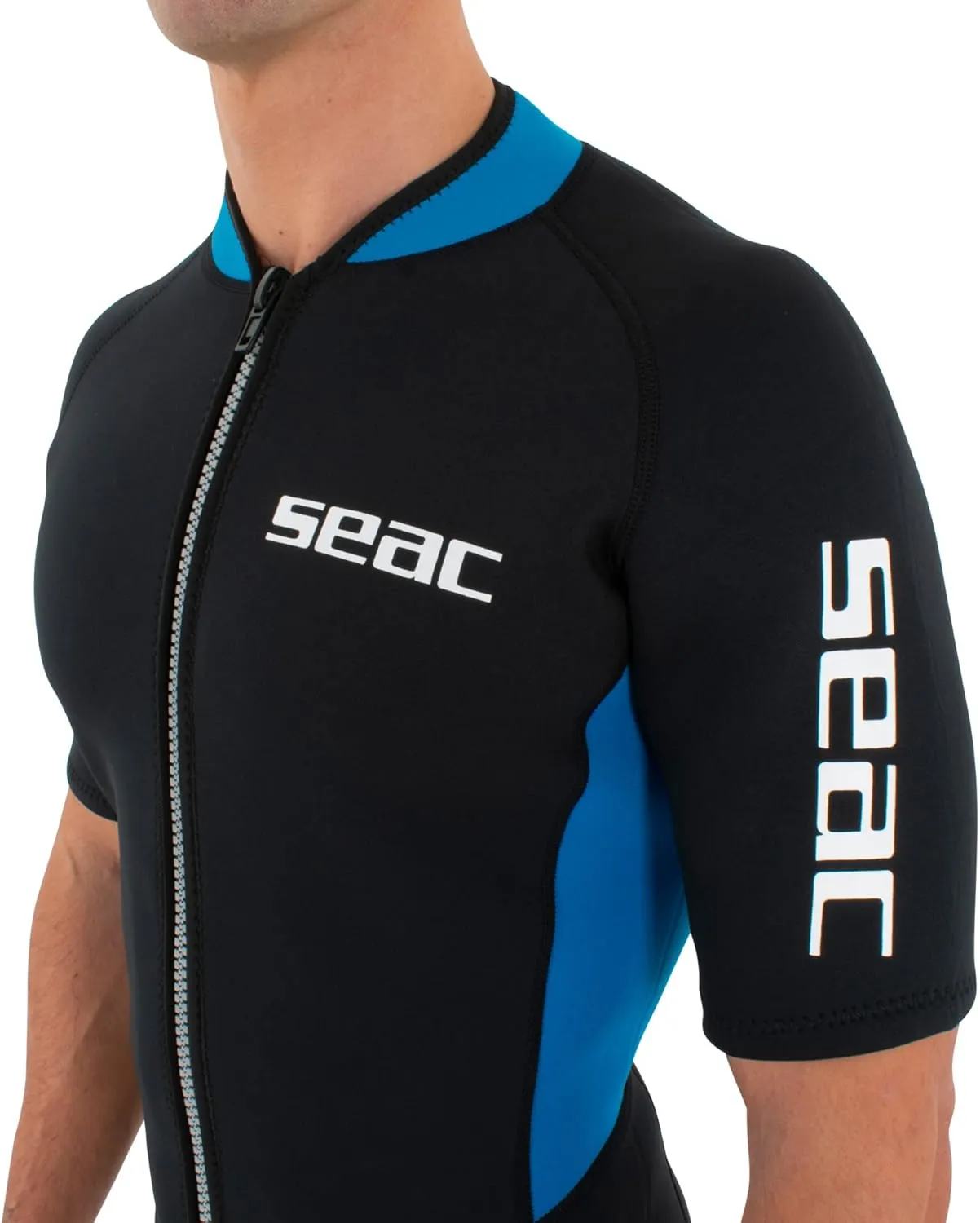 SEAC Look Man Snorkeling, Diving and Water Activity Shorty Wetsuit 2.5mm Neoprene