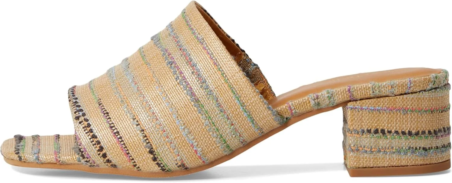 Seychelles Women's Pepper Stripe Raffia Slide Sandal