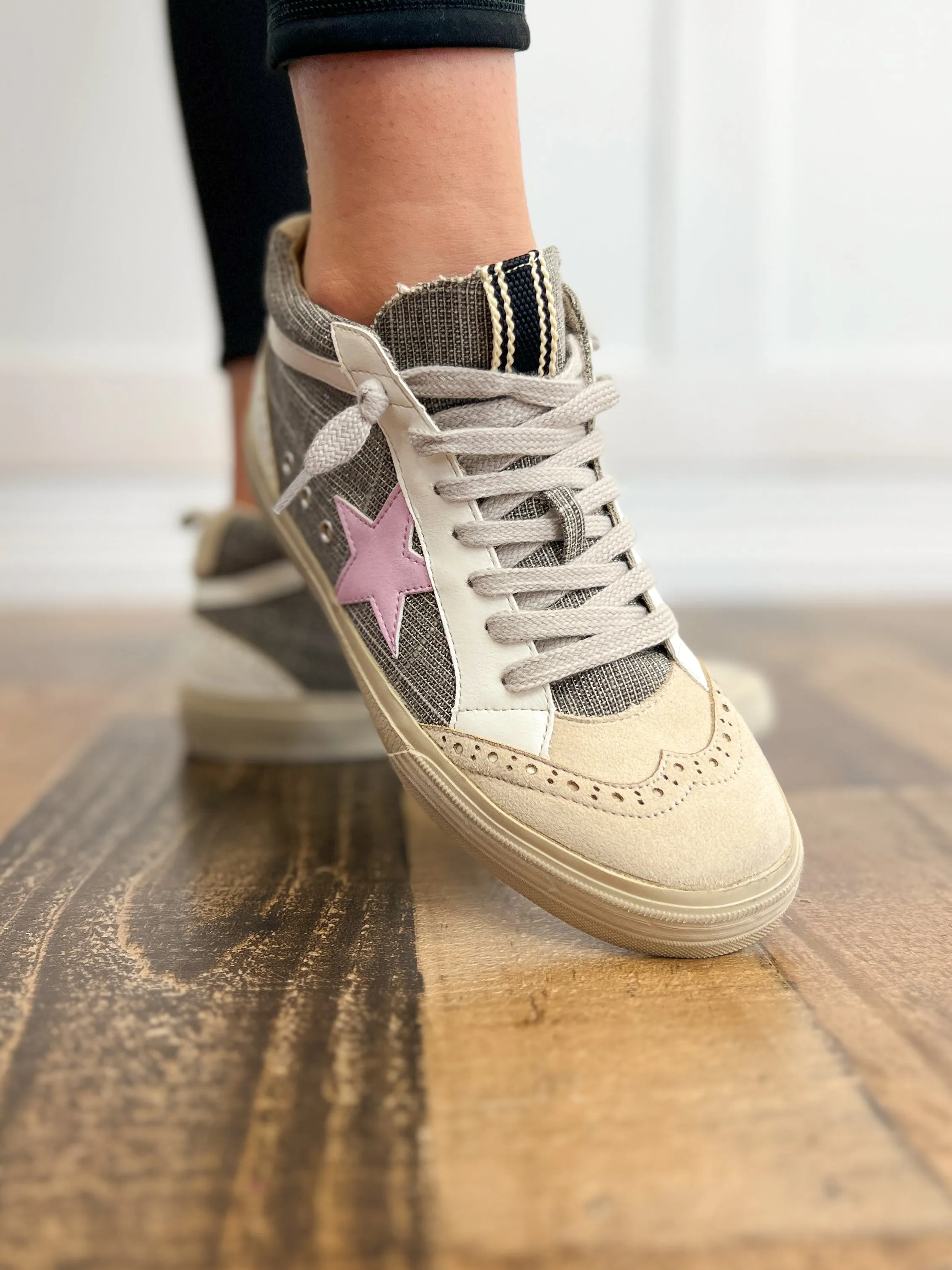 Shu Shop Paulina Canvas Sneaker in Grey
