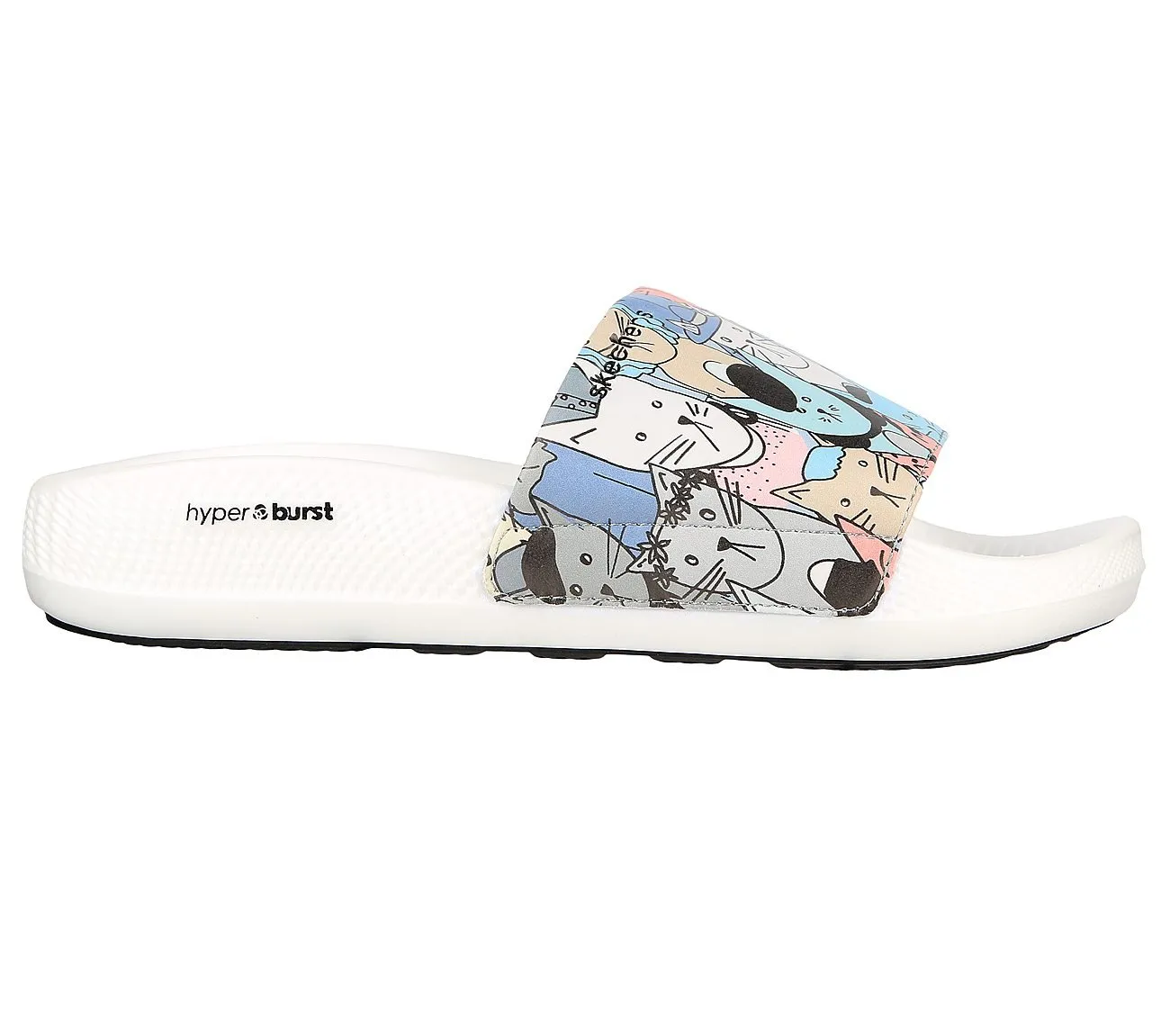 SKECHERS HYPER SLIDE - PAWSOME Women's Slides