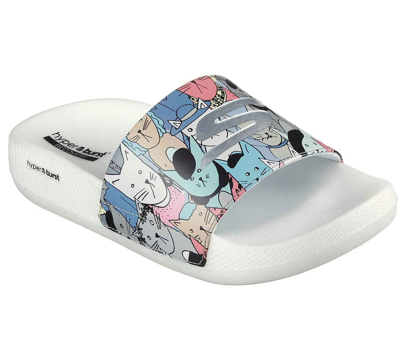 SKECHERS HYPER SLIDE - PAWSOME Women's Slides