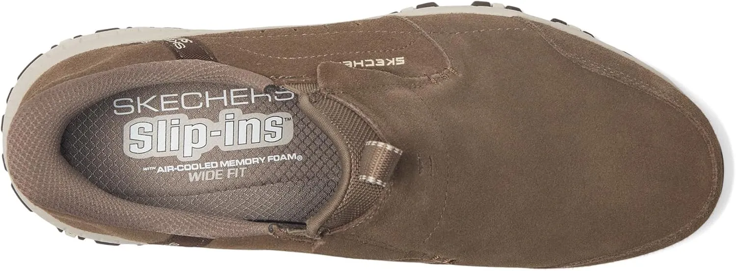 Skechers Men's Hillcrest Cedar Root Hands Free Slip-in Sneaker