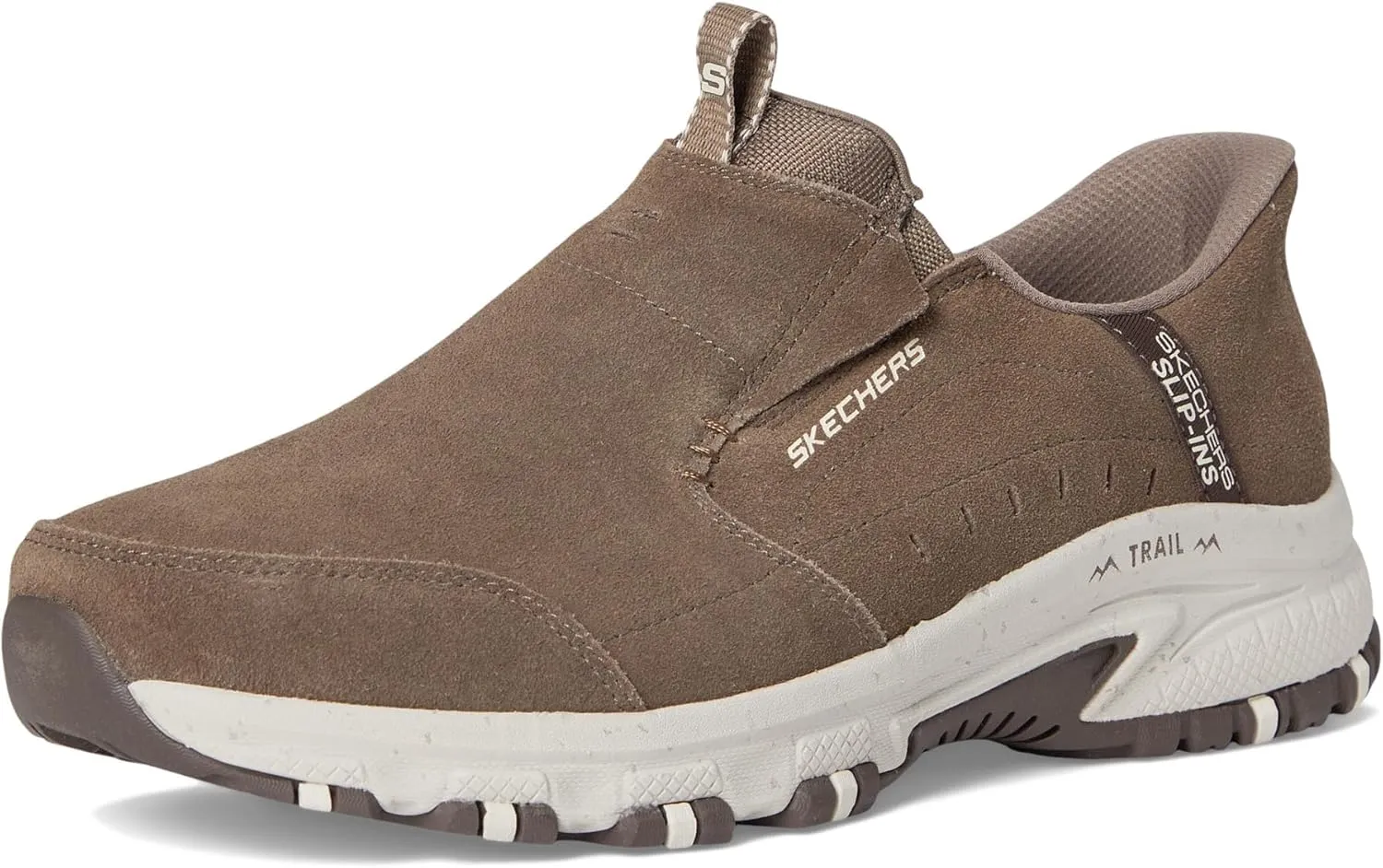 Skechers Men's Hillcrest Cedar Root Hands Free Slip-in Sneaker