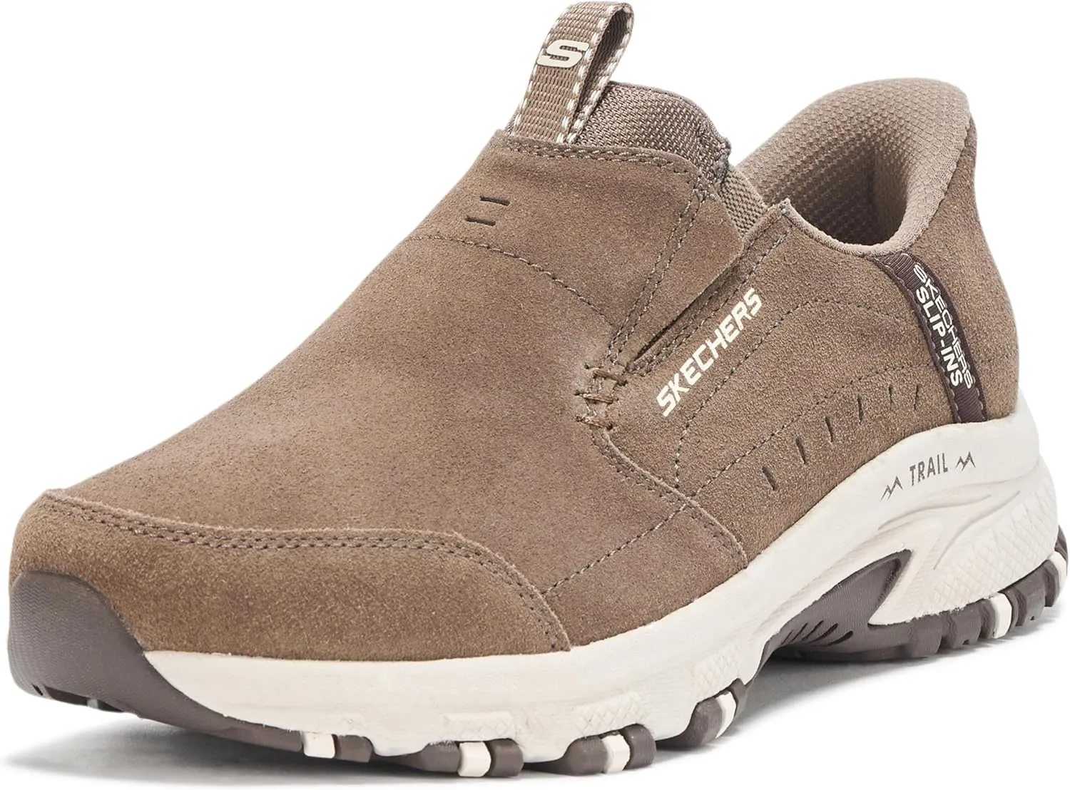 Skechers Men's Hillcrest Cedar Root Hands Free Slip-in Sneaker